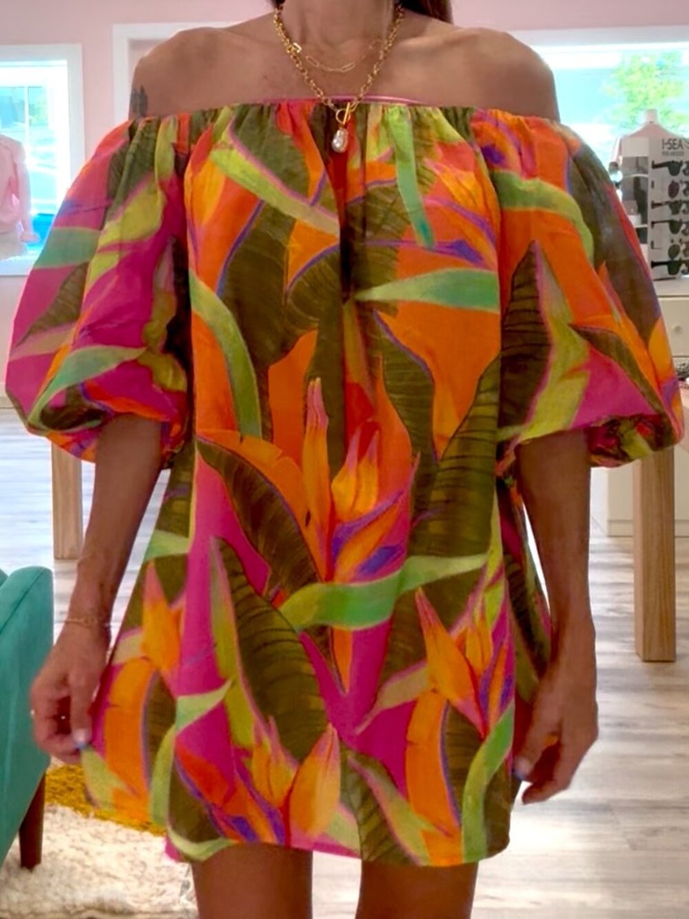 Farm Rio Anthropologie Dress/Top Small NWT